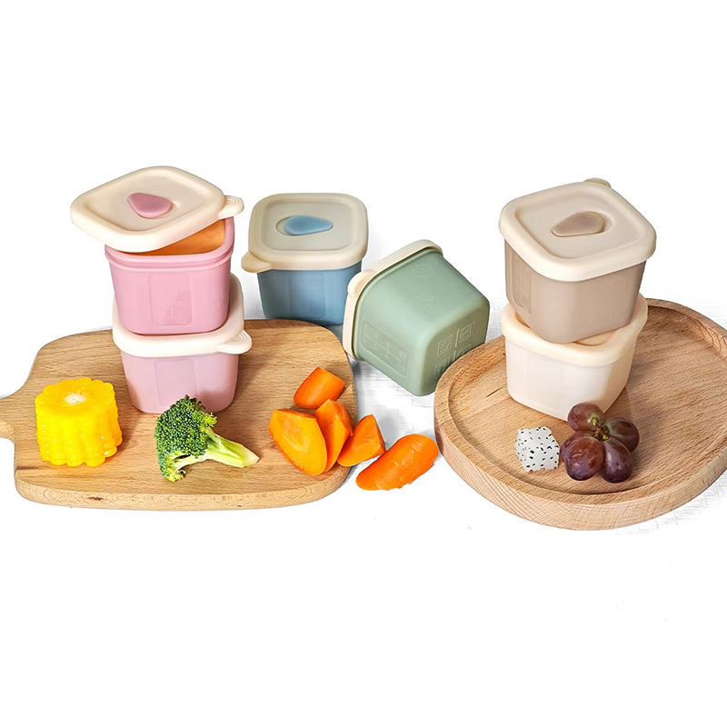 Baby Food Jars With Lids - Baby Food Containers with Lids Silicone