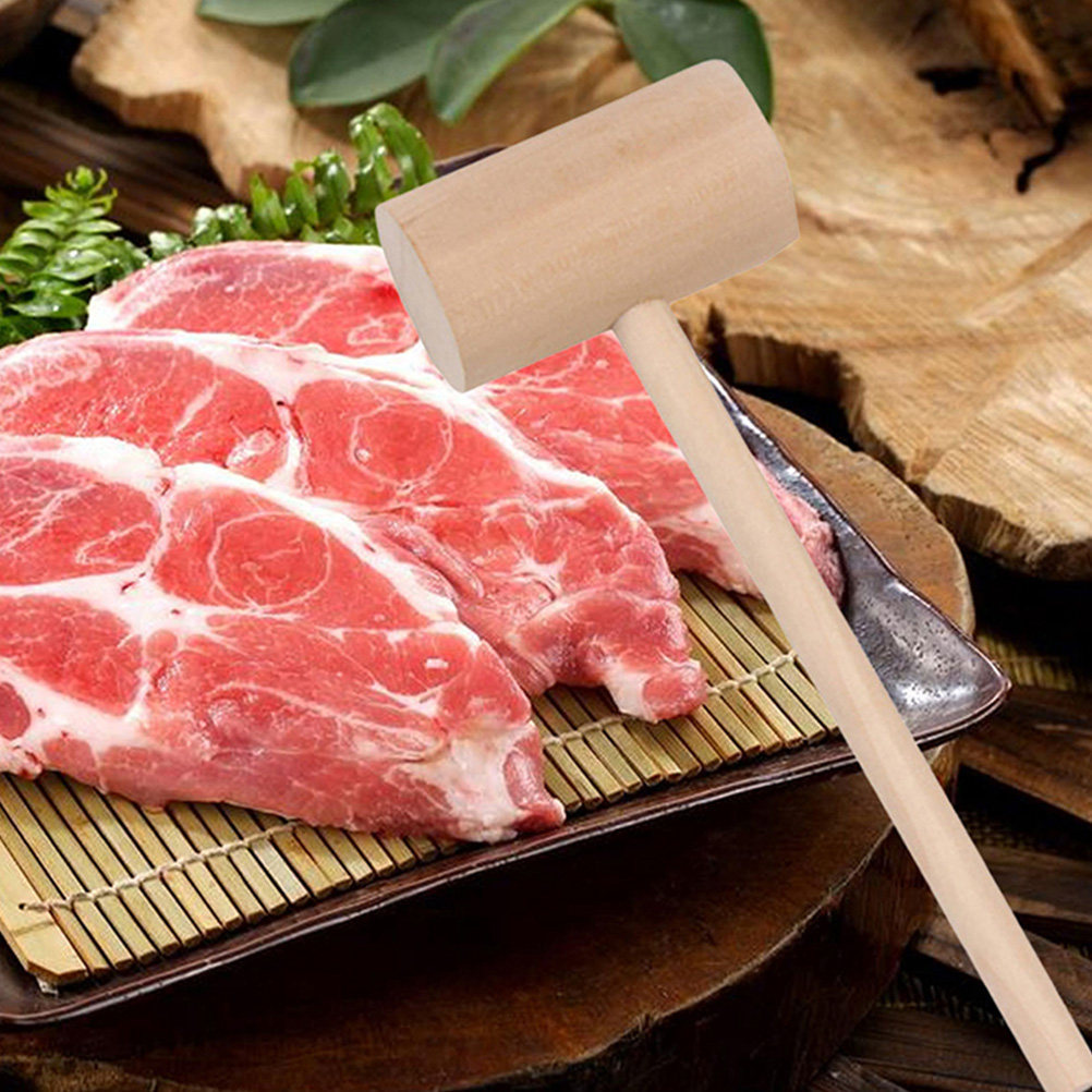 Baby Food In Restaurant - 20Pcs Mini Wooden Hammer Set Solid