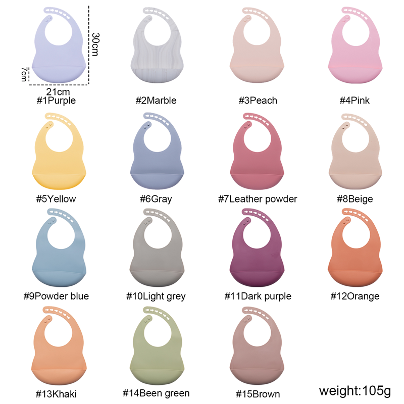 0-3 Years Baby Bib BPA Free Si - Easy Baby Food ulasan dan harga