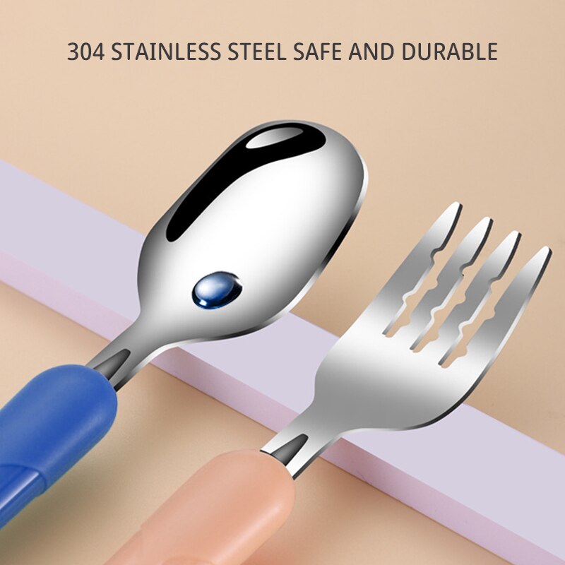 2PCSChildrens Tableware 304 Fo - Easy Baby Food ulasan dan harga