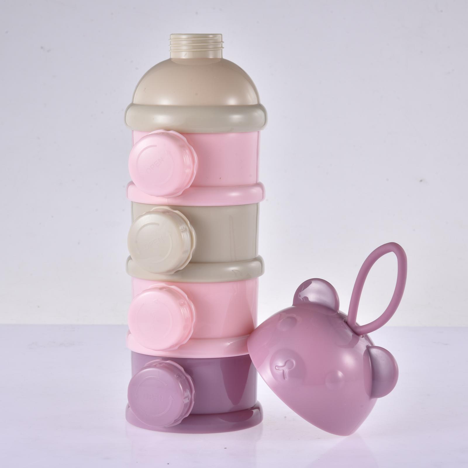 Formula Container 4 Grid Porta - Baby Food Dispenser ulasan dan harga