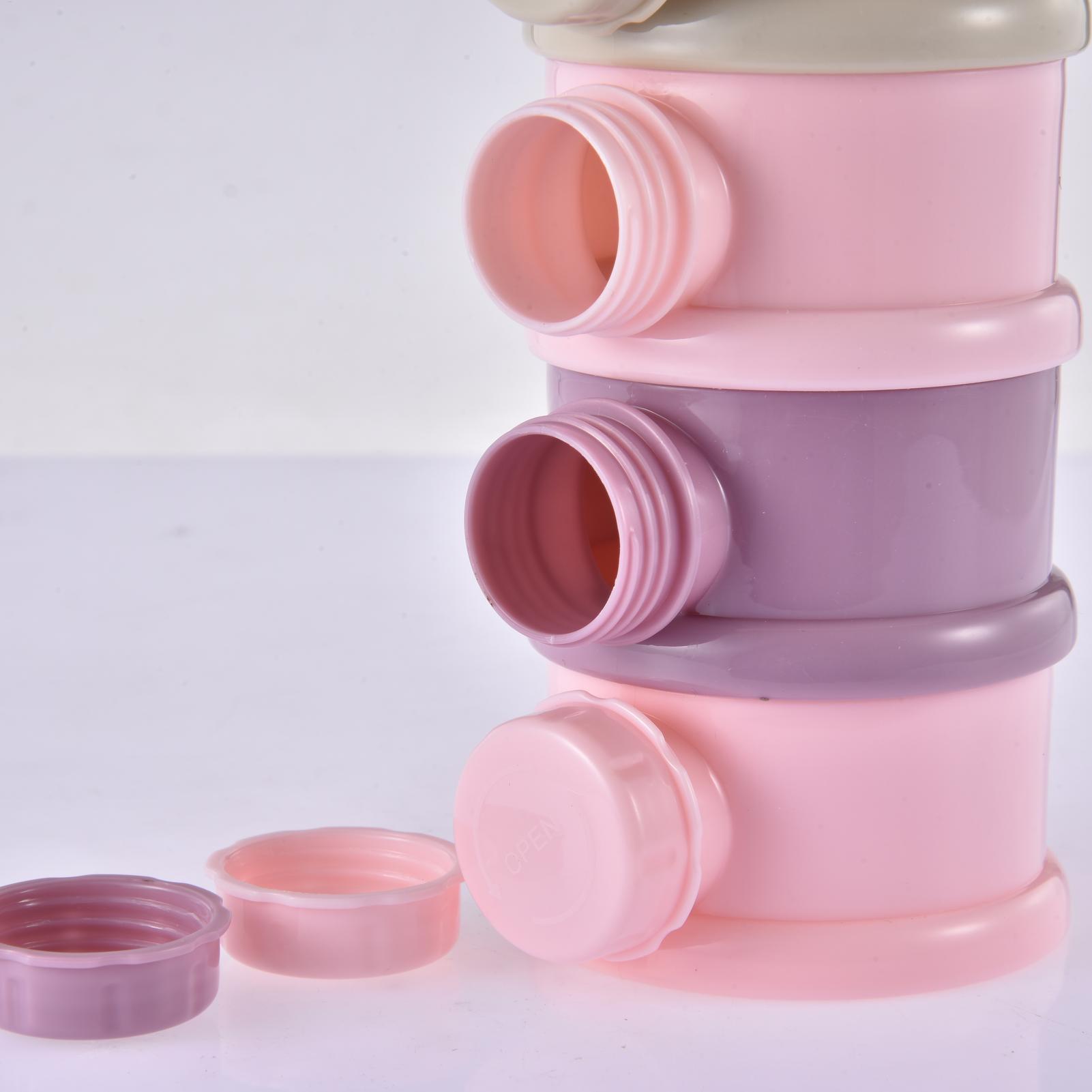 Formula Container 4 Grid Porta - Baby Food Dispenser ulasan dan harga