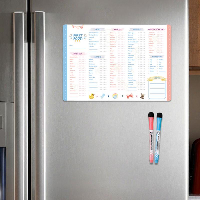 Baby First Foods Checklist Mag - Baby Food Tracker ulasan dan harga