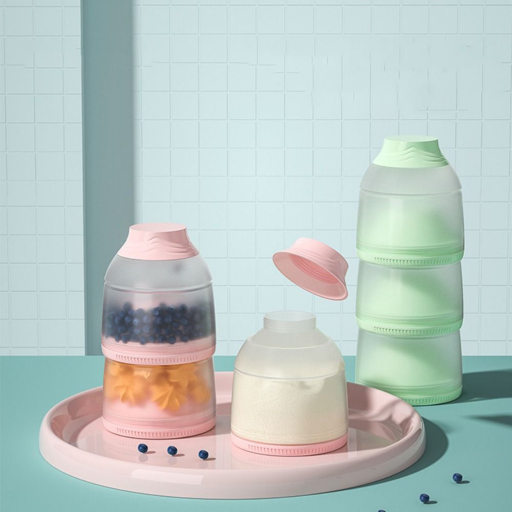 3 Layers Baby Milk Powder Box  - Baby Food Dispenser ulasan dan harga