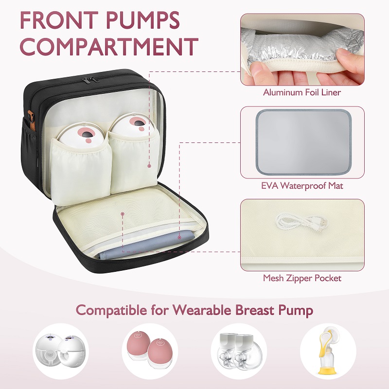 Detachable Breast Pump Bag wit - Baby Food Packaging ulasan dan harga