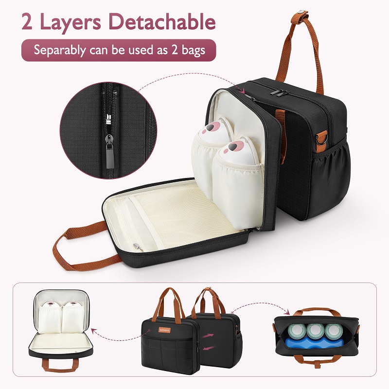 Detachable Breast Pump Bag wit - Baby Food Packaging ulasan dan harga