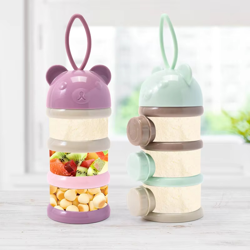 3/4Layer Baby Portable Baby Fo - Baby Food Dispenser ulasan dan harga