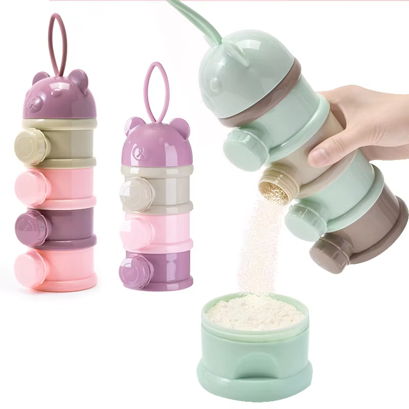 3/4Layer Baby Portable Baby Fo - Baby Food Dispenser ulasan dan harga