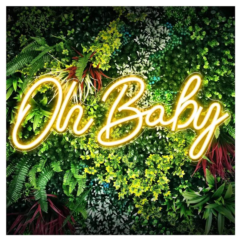 Oh Baby Neon Signs For Wall De - Baby Food In Restaurant ulasan dan harga