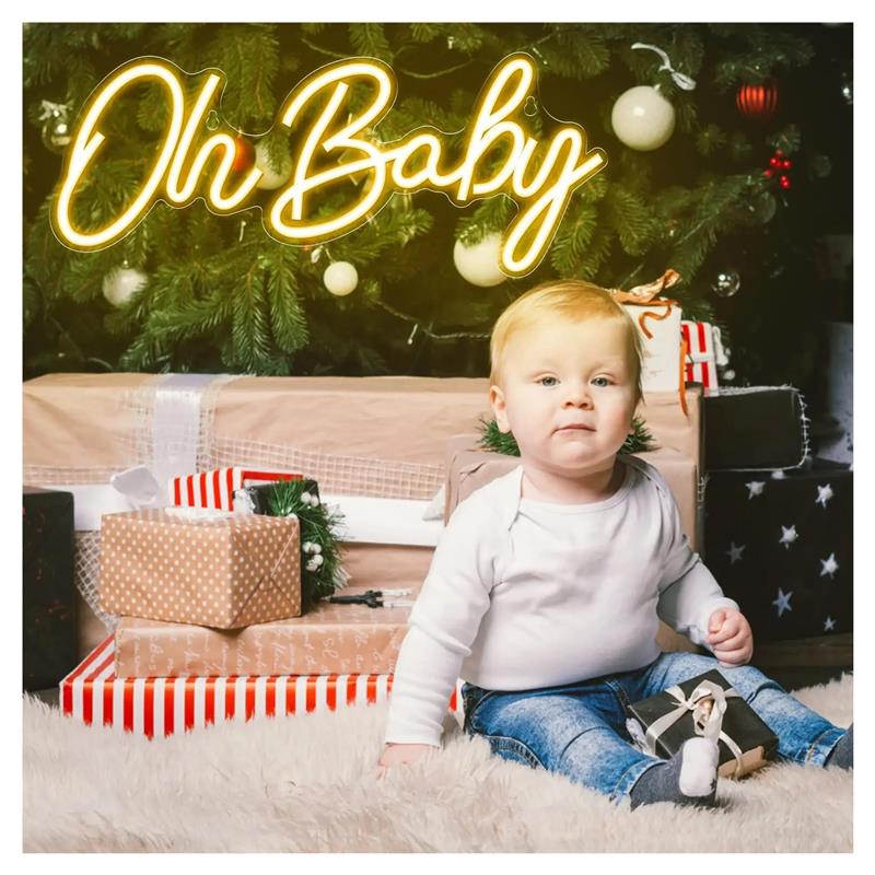 Oh Baby Neon Signs For Wall De - Baby Food In Restaurant ulasan dan harga