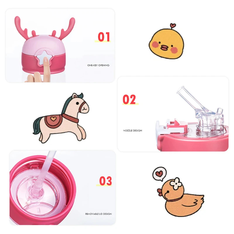 600ml Kids Water Sippy Cup Ant - Baby Food Hipp ulasan dan harga