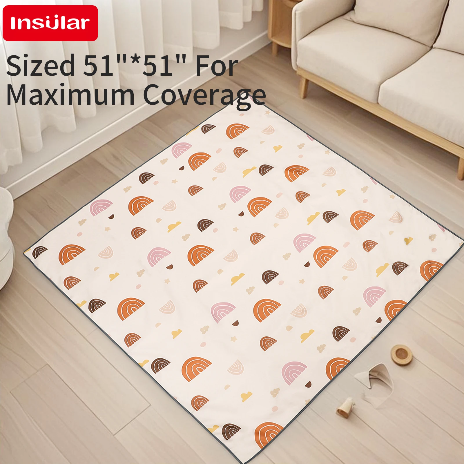Children's Under High Chair Sp - Highchair Splash Mat ulasan dan harga