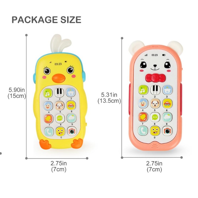 Baby Phone Toy Telephone Music - Baby Food Hipp ulasan dan harga
