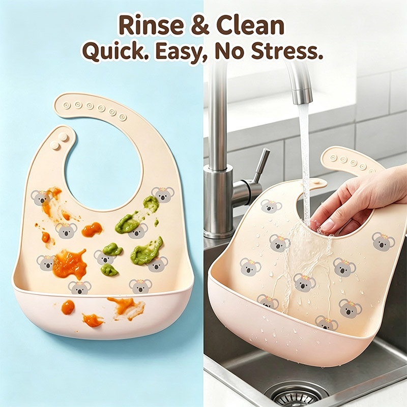 Silicone Baby Feeding Bib Wate - Easy Baby Food ulasan dan harga