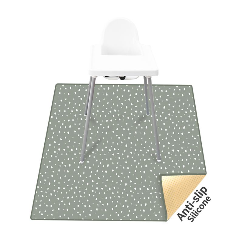 【FLASH DEAL】Anti-Slip Floor Sp - Highchair Splash Mat ulasan dan harga