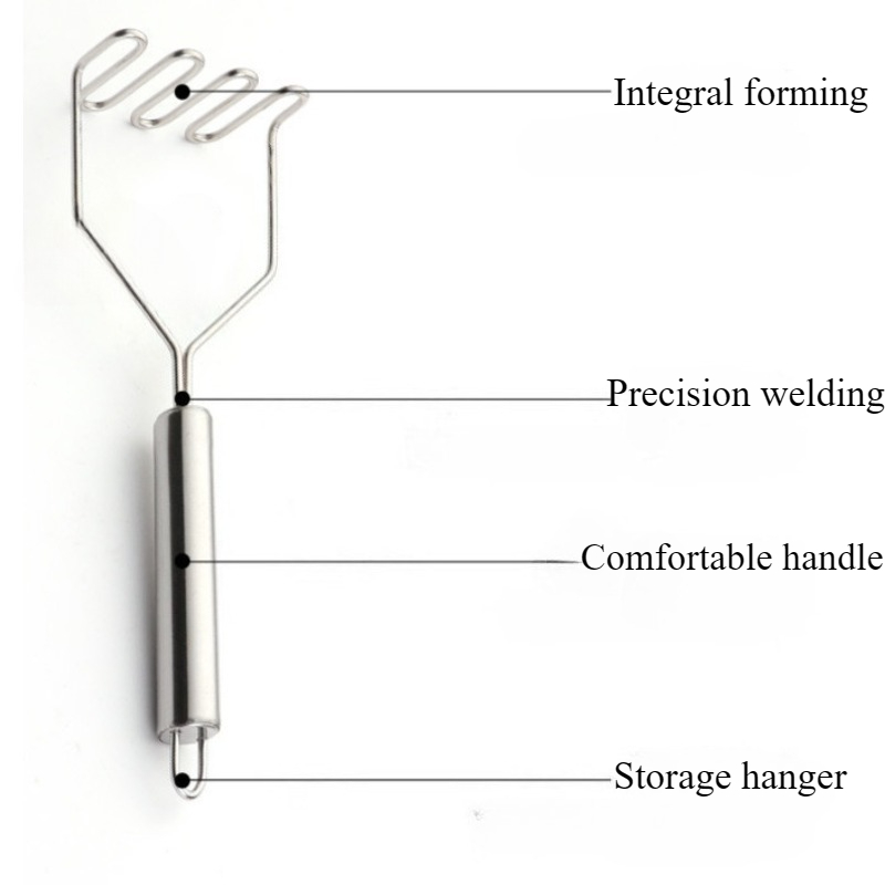 Stainless Steel Potato Masher  - Baby Food Avocado ulasan dan harga