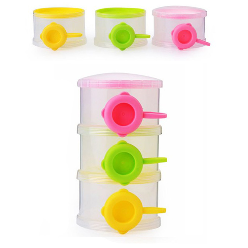 3 Layers Portable Milk Powder  - Baby Food Dispenser ulasan dan harga
