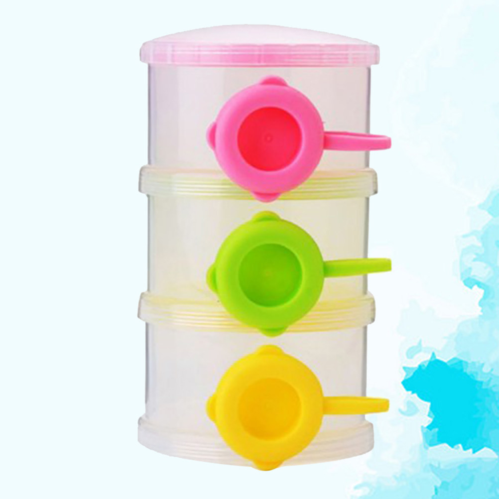 3 Layers Portable Milk Powder  - Baby Food Dispenser ulasan dan harga