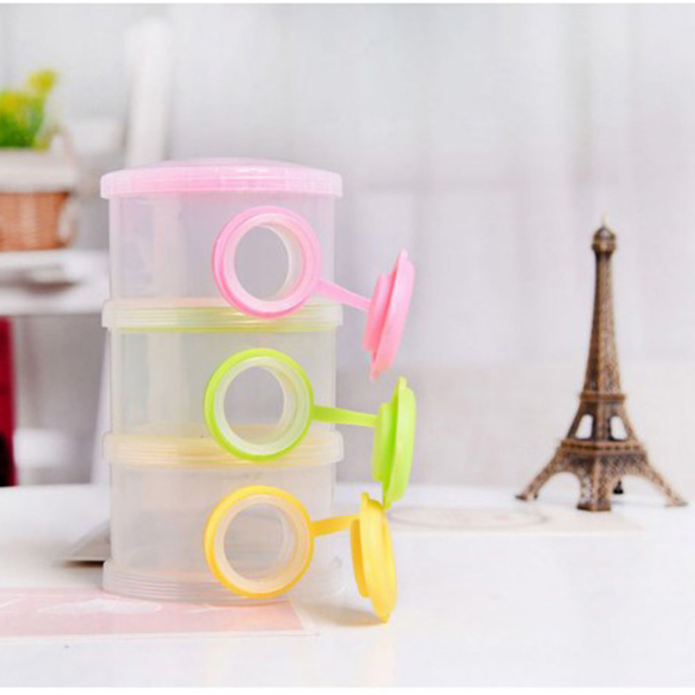 3 Layers Portable Milk Powder  - Baby Food Dispenser ulasan dan harga