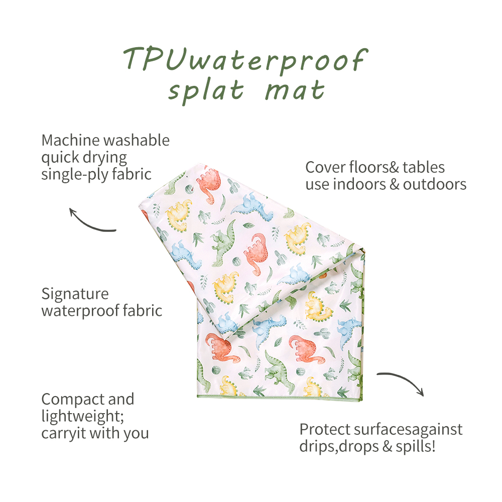 Elinfant 1 Pc Baby High Chair  - Highchair Splash Mat ulasan dan harga