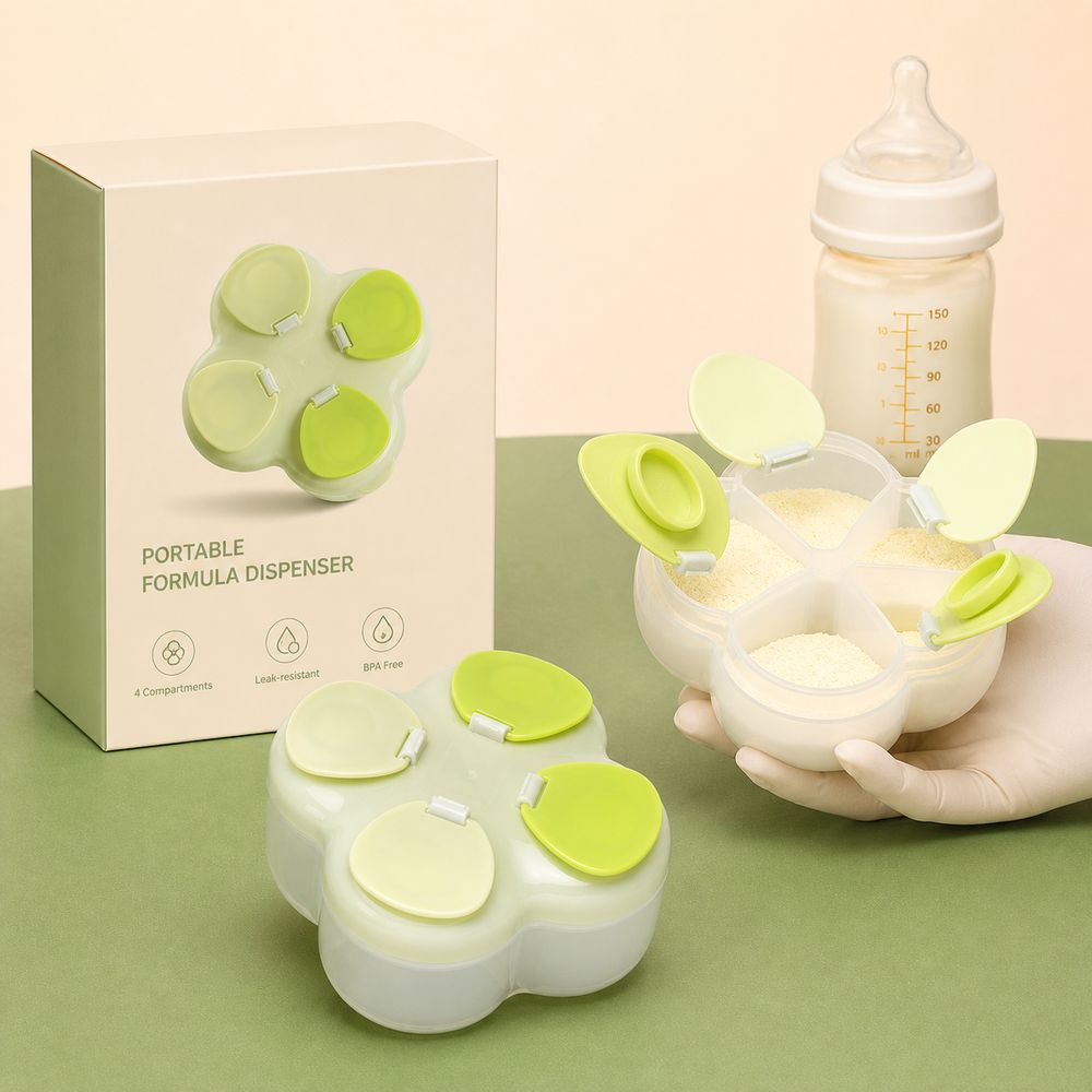 Partitioned Formula Dispenser  - Baby Food Dispenser ulasan dan harga