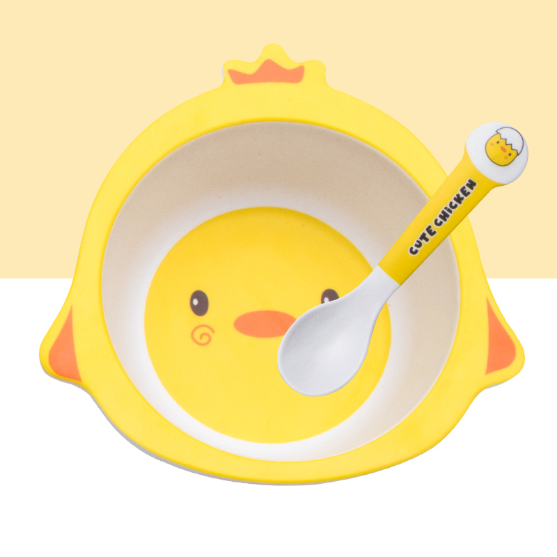 Cute Cartoon Chicken Bamboo Fi - Baby Food Hipp ulasan dan harga