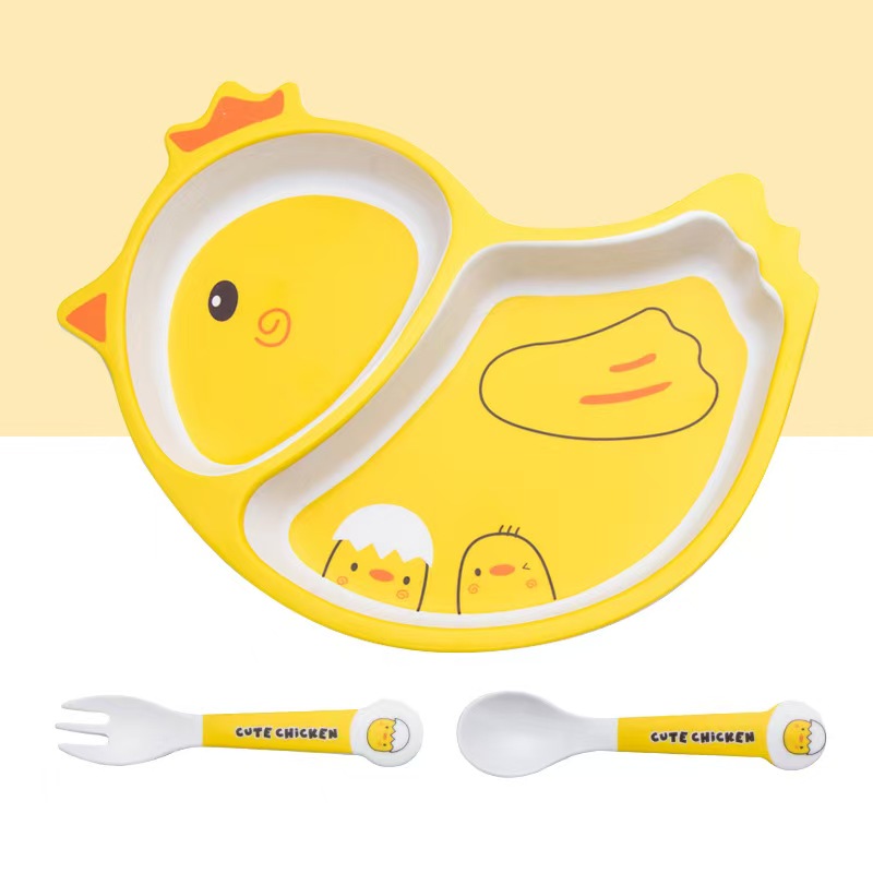 Cute Cartoon Chicken Bamboo Fi - Baby Food Hipp ulasan dan harga