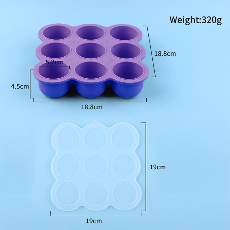 Baby Food Silicone Container 9 - Easy Baby Food ulasan dan harga