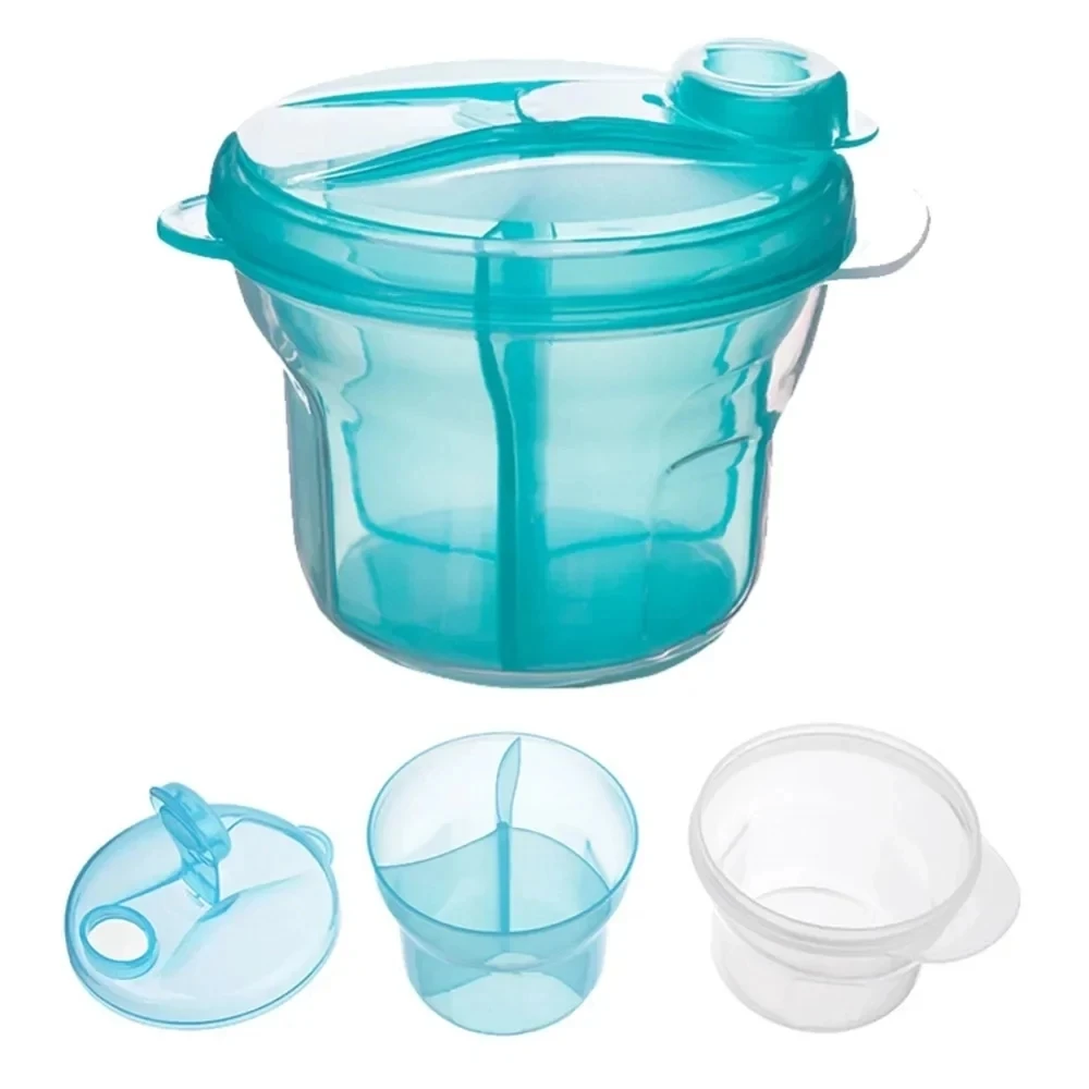 Baby Food Storage Boxs 3-grid  - Baby Food Dispenser ulasan dan harga