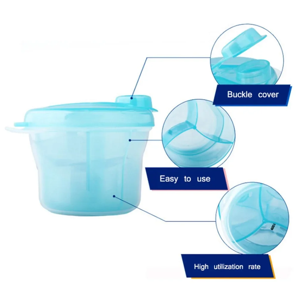 Baby Food Storage Boxs 3-grid  - Baby Food Dispenser ulasan dan harga
