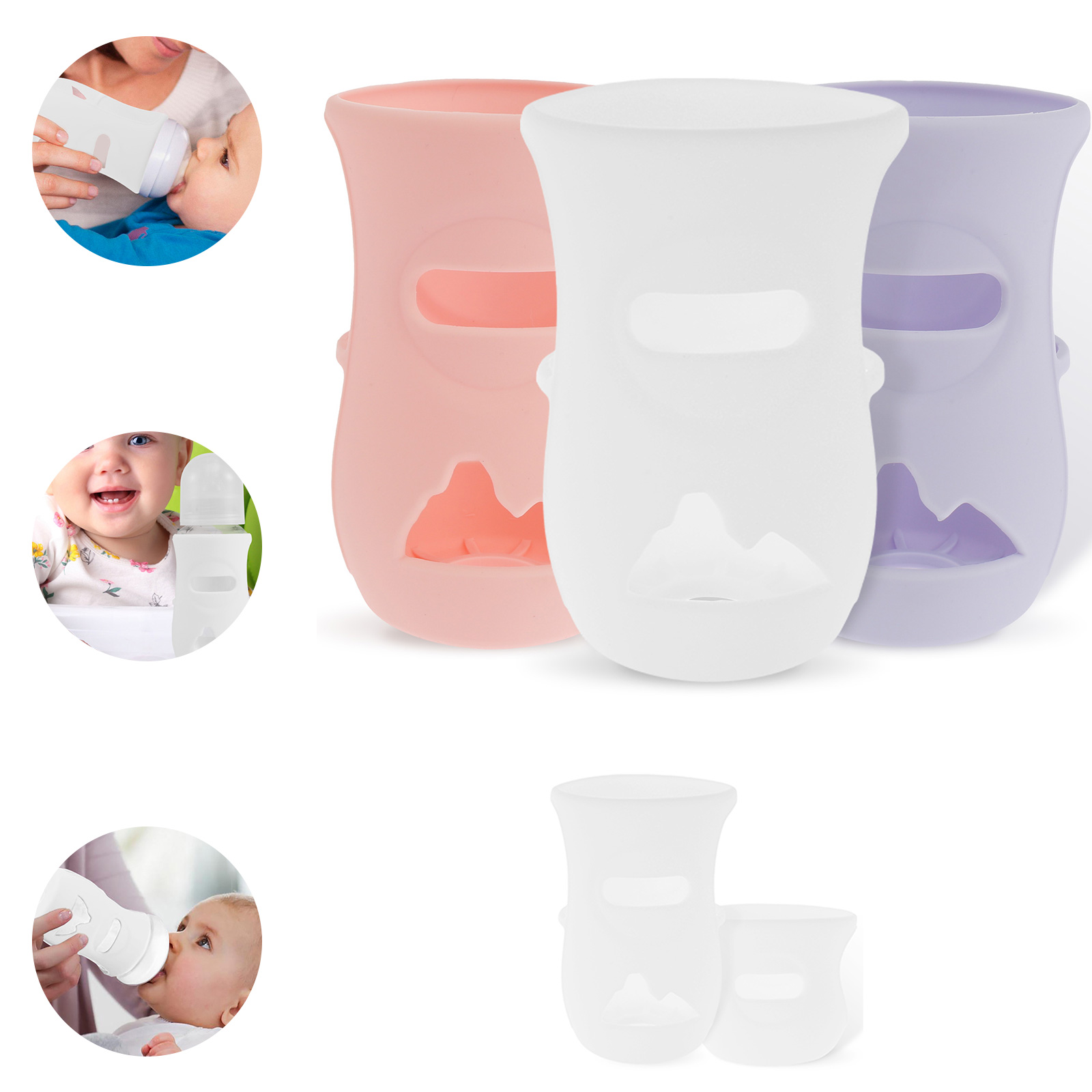 Silicone Sleeves Silicone Baby - Baby Food Packaging ulasan dan harga