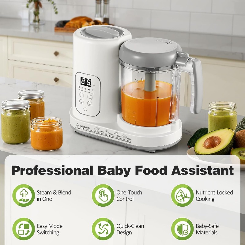 Baby Food Maker Steamer Blende - Baby Food Steamer ulasan dan harga