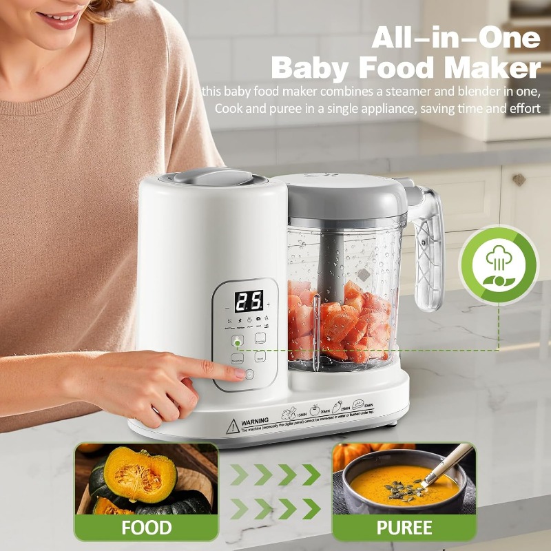 Baby Food Maker Steamer Blende - Baby Food Steamer ulasan dan harga