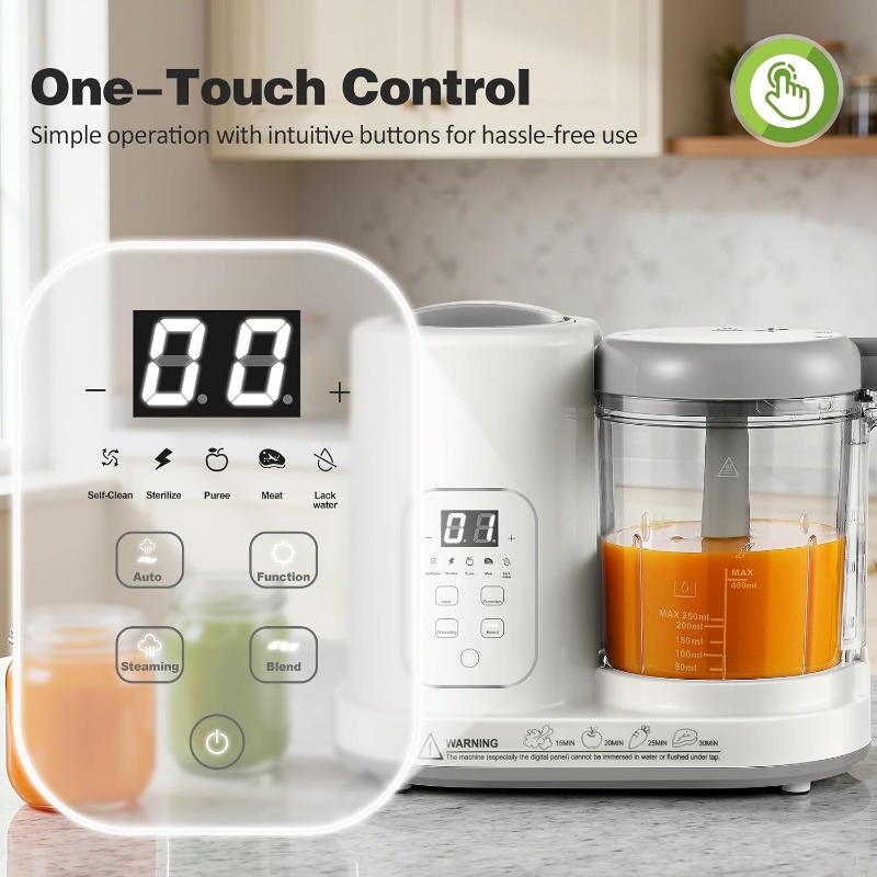 Baby Food Maker Steamer Blende - Baby Food Steamer ulasan dan harga
