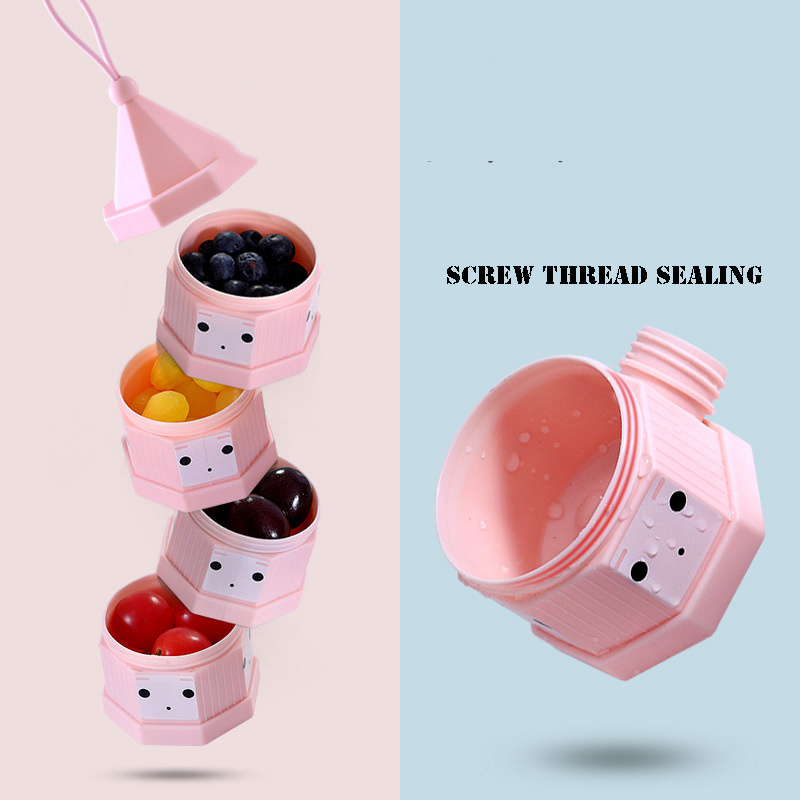 3/4 Layers Baby Food Container - Baby Food Dispenser ulasan dan harga