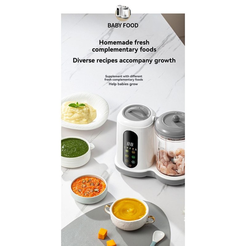 【NEW A39M】 Automatic Baby Food - Baby Food Steamer ulasan dan harga