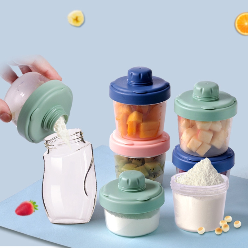 60ml/120ml Milk Powder Storage - Baby Food Dispenser ulasan dan harga