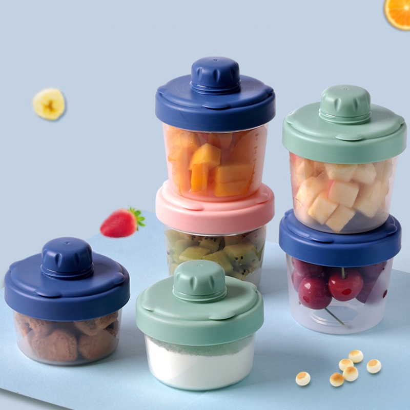 60ml/120ml Milk Powder Storage - Baby Food Dispenser ulasan dan harga