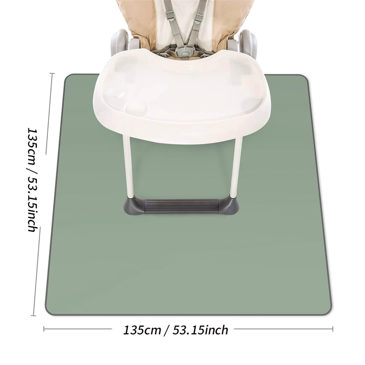 Big Discount Baby Splat Mat fo - Highchair Splash Mat ulasan dan harga