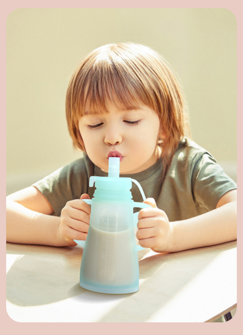 New Reusable Silicone Breast M - Baby Food Packaging ulasan dan harga