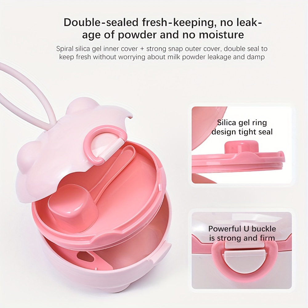 1pc Portable Four-Layer Milk P - Baby Food Dispenser ulasan dan harga