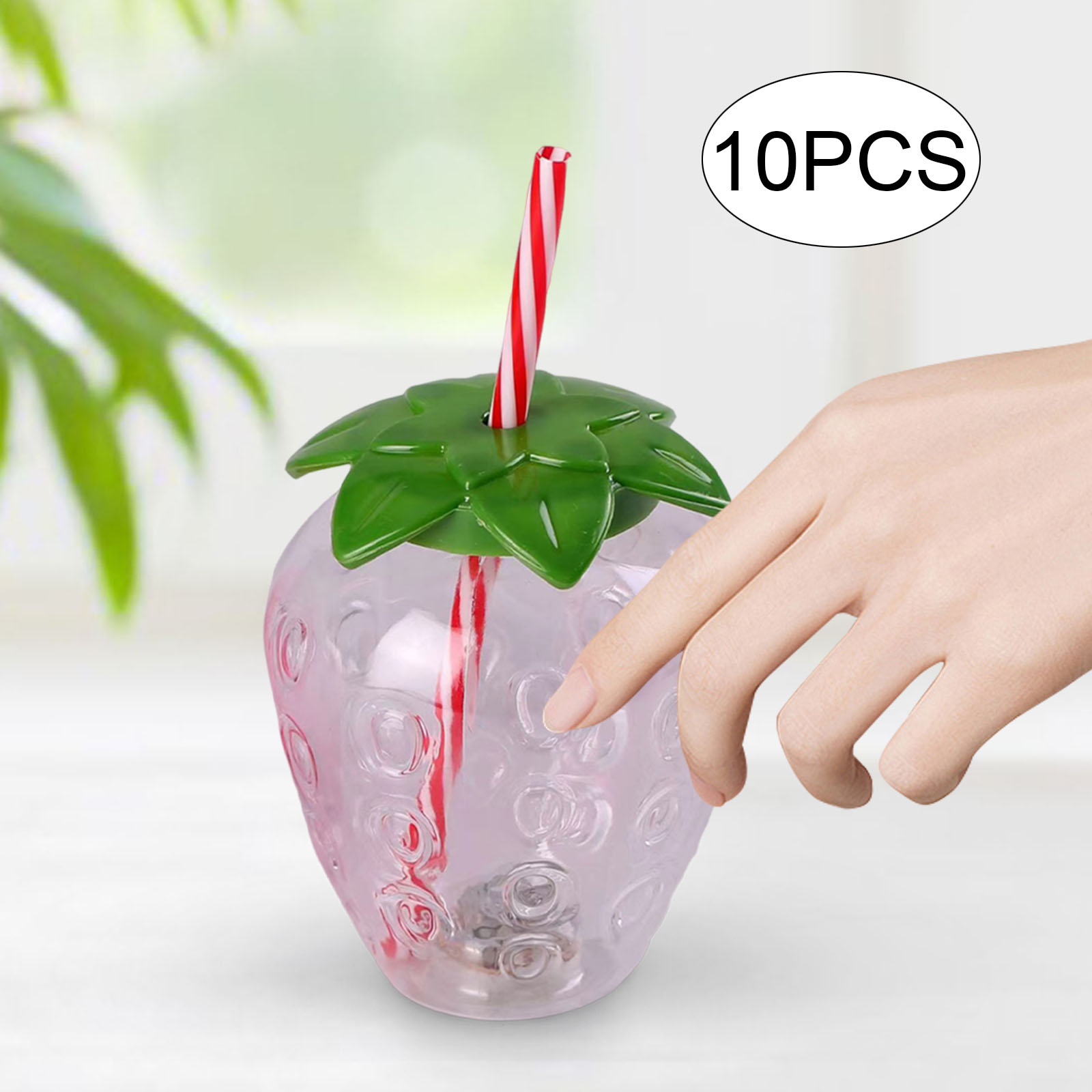 10Pcs/Set Strawberry Sippy Cup - Baby Food Hipp ulasan dan harga