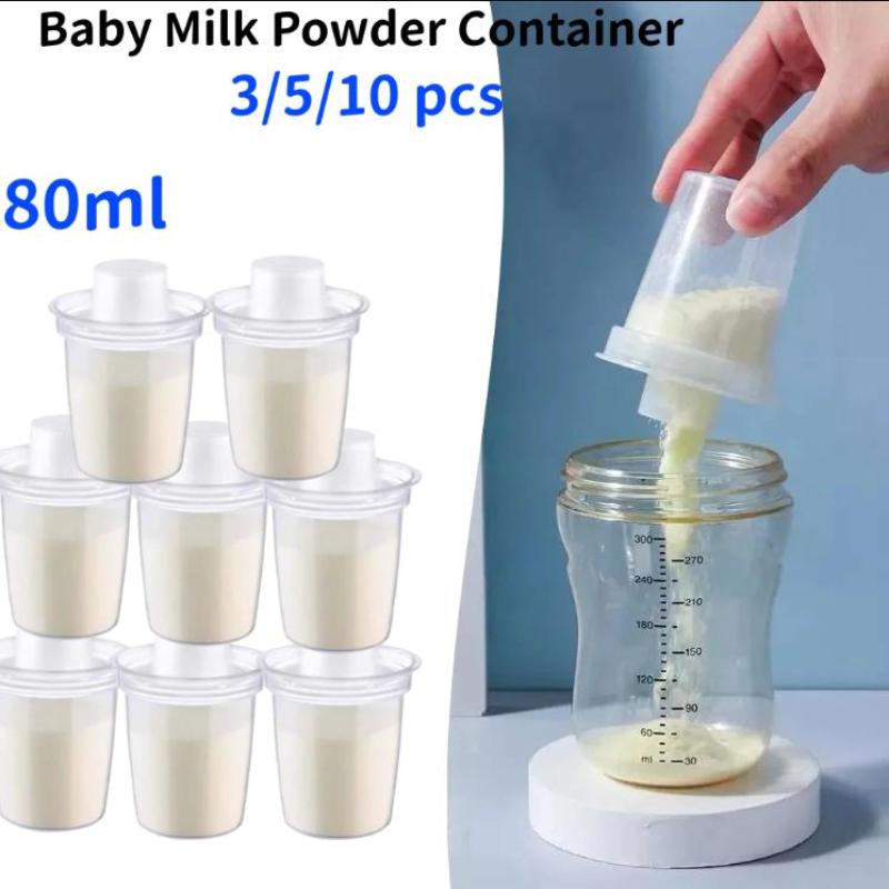 6PPC 80ML Baby Milk Powder Dis - Baby Food Dispenser ulasan dan harga