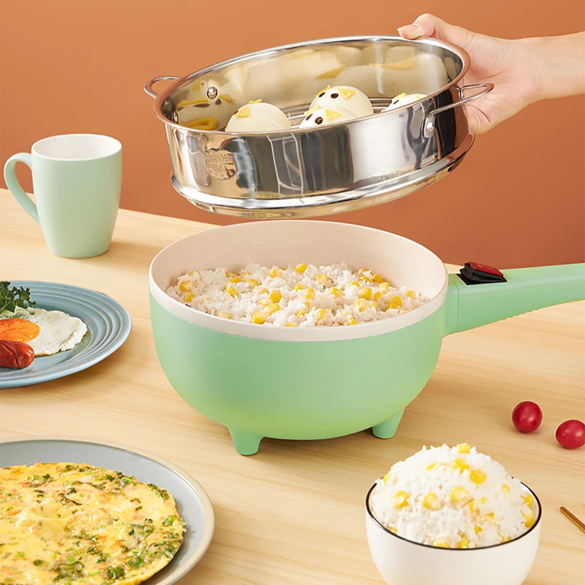 ARIER 24V 220V Multi-Function  - Baby Food Steamer ulasan dan harga