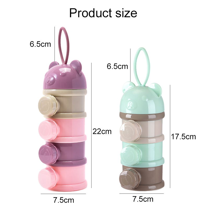 3/4Layer Baby Portable Baby Fo - Baby Food Dispenser ulasan dan harga