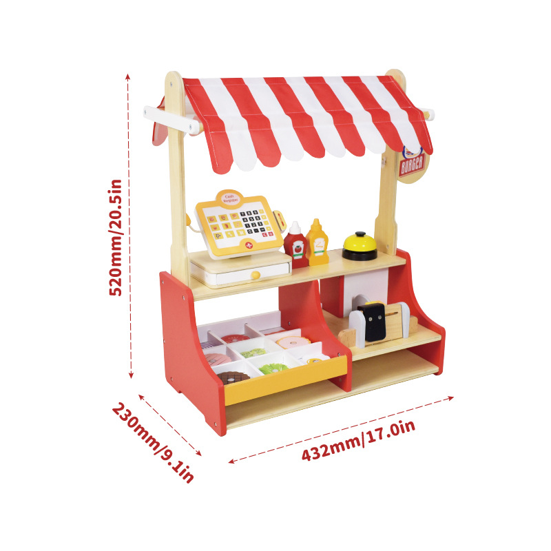 Children Toy Puzzle Wood Hambu - Baby Food In Restaurant ulasan dan harga