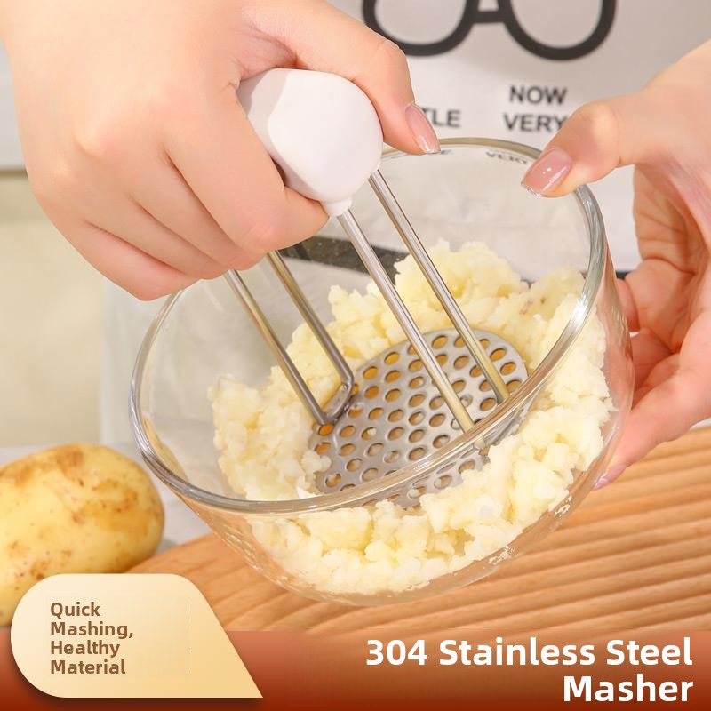 Stainless Steel Potato Masher  - Baby Food Avocado ulasan dan harga